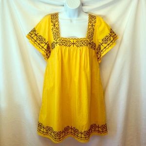 Abercrombie & Fitch flutter sleeve dress